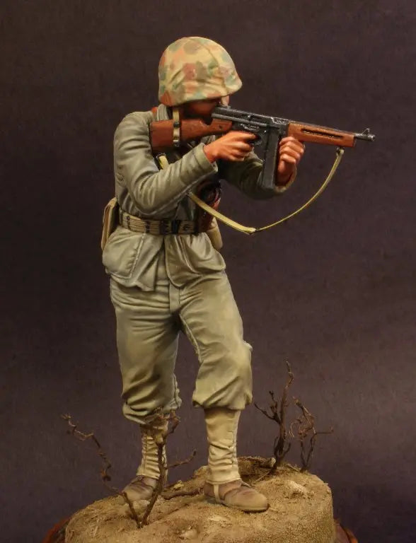 1/16 WWII American Infantry, Resin Model Figure Kit, Unassembled and Unpainted