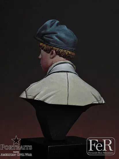 WWI British WWI Drummer, Resin Model Bust Kit, Unassembled and Unpainted