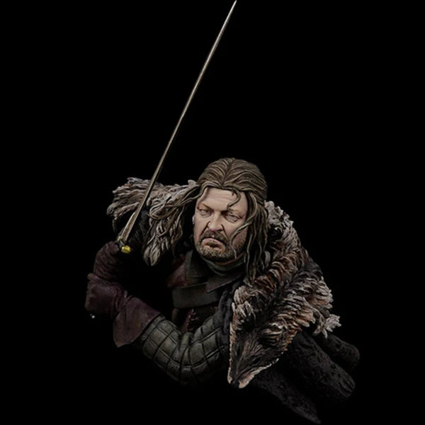 1/8 Medieval Warrior, Resin Model Bust Kit, Fantasy Theme, Unassembled and Unpainted