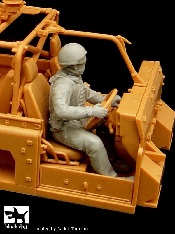 1/35 Modern British Soldier, Resin Model Figure Kit, Unassembled and Unpainted