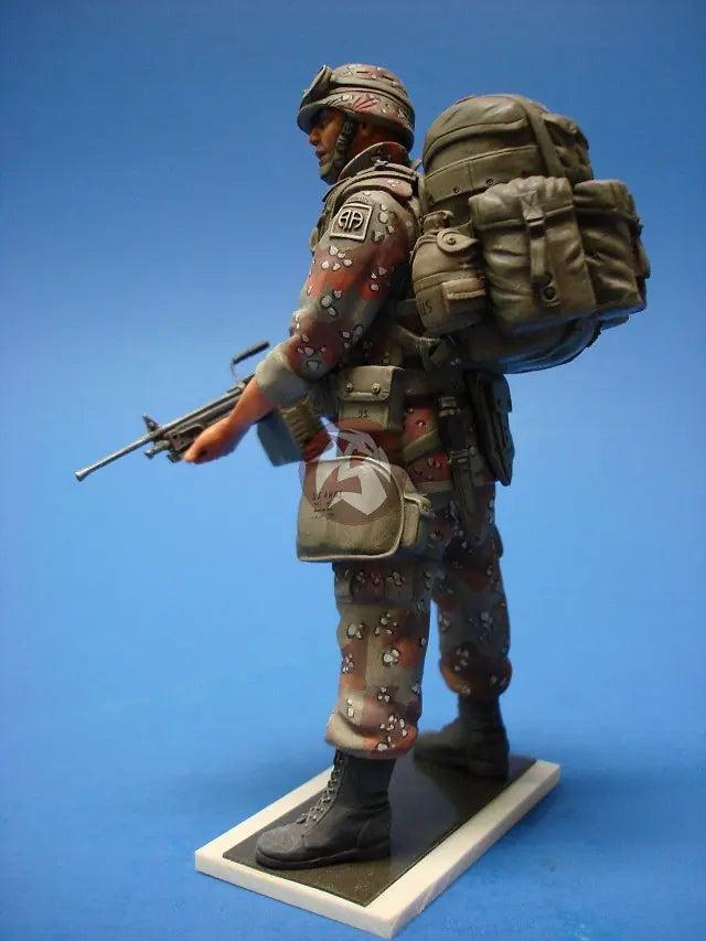 1/16 Modern US Desert Storm Soldier, Resin Model Figure Kit, Unassembled and Unpainted