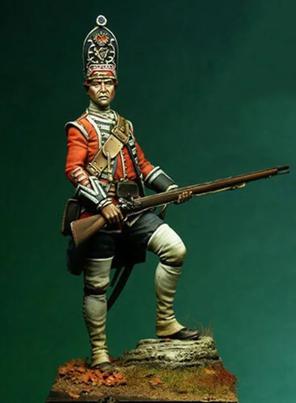 1/24 Napoleonic British Grenadier, Resin Model Figure Kit, Unassembled and Unpainted