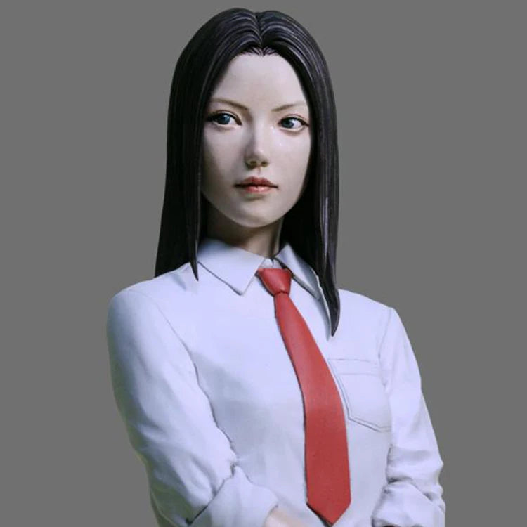 1/8 Schoolgirl with Sword, Resin Model Figure Kit, Anime Theme, Unassembled and Unpainted