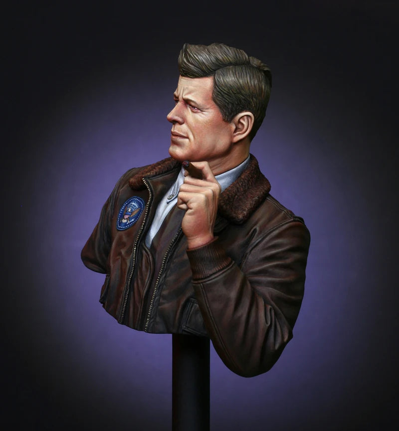1/10 Modern JFK Memorial, Resin Model Bust Kit, Unassembled and Unpainted