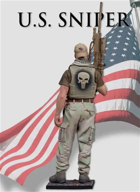 1/20 Modern U.S. Military Sniper, Resin Model Figure Kit, Unassembled and Unpainted