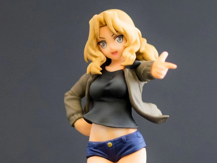 1/20 Girls and Panzer Kay, Resin Model Figure Kit, Anime Theme, Unassembled and Unpainted