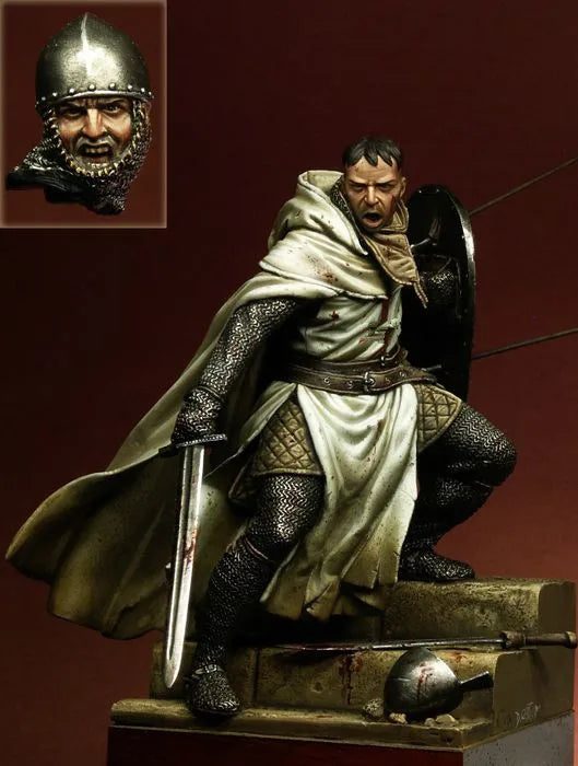 1/20 Medieval Warrior, Resin Model Figure Kit, Unassembled and Unpainted