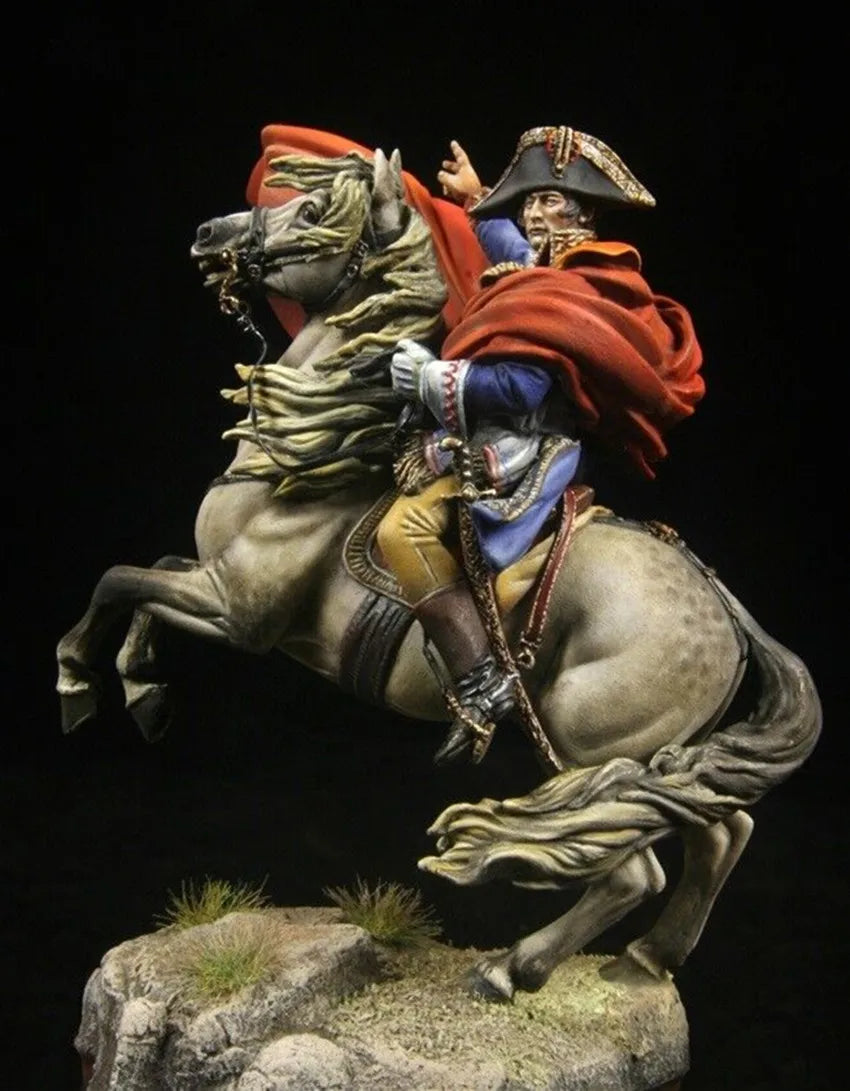 1/32 Napoleonic French Officer, Resin Model Figure Kit, Unassembled and Unpainted