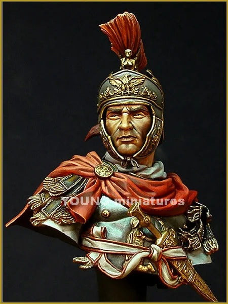 1/10 Ancient Roman Cavalry Officer, Resin Model Figure Kit, Unassembled and Unpainted