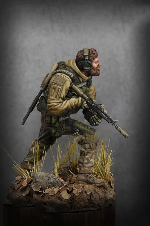 75mm Modern US Special Operations, Resin Model Figure Kit, Unassembled and Unpainted