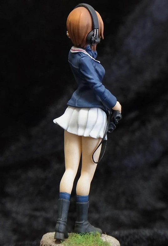 80mm School Girl, Resin Model Figure Kit, Anime Theme, Unassembled and Unpainted