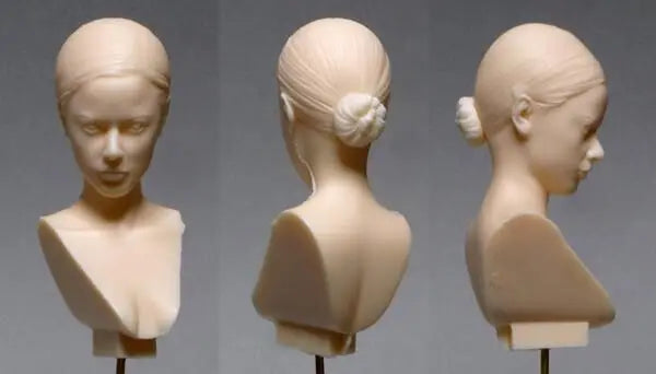 80mm Female Portrait Contemporary, Resin Model Bust Kit, Historical Theme, Unassembled and Unpainted