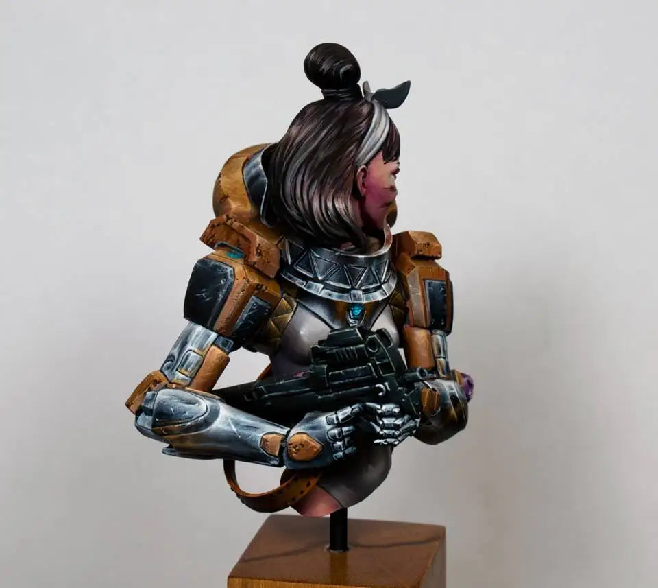 1/10 Operative, Resin Model Bust Kit, Sci-Fi Theme, Unassembled and Unpainted