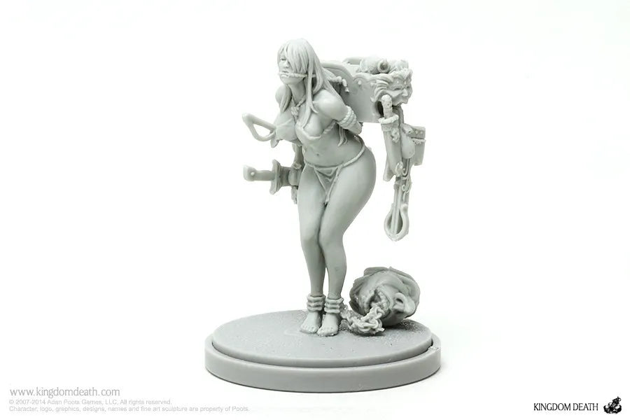 30mm Female Soldier, Resin Model Figure Kit, Sci-Fi Theme, Unassembled and Unpainted