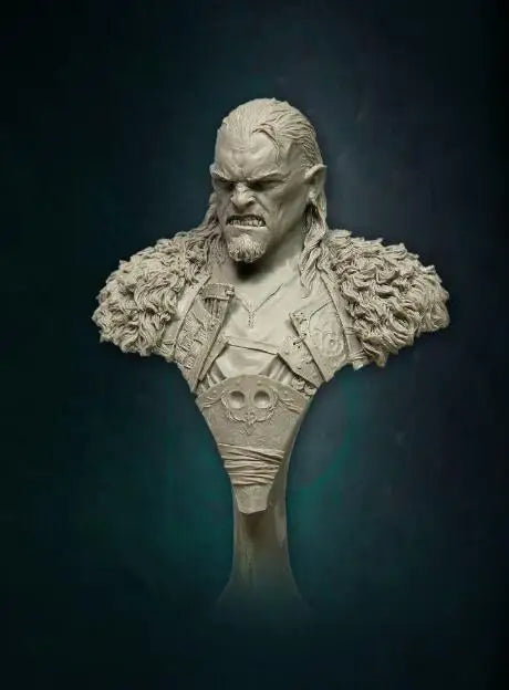 1/12 Thorag the Savage, Resin Model Bust Kit, Fantasy Theme, Unassembled and Unpainted