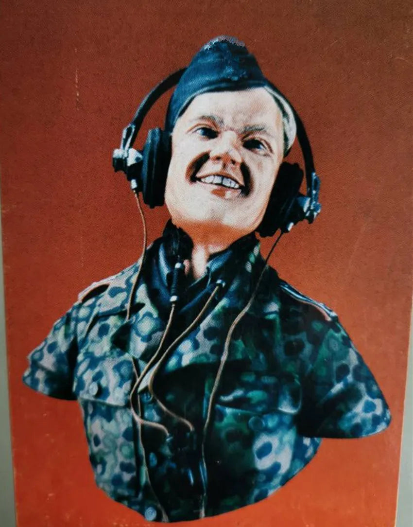 1/9 Modern Military Operator, Resin Model Bust Kit, Unassembled and Unpainted