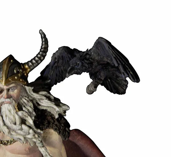 54mm Odin the Furious, Resin Model Figure Kit, Mythology Theme, Unassembled and Unpainted