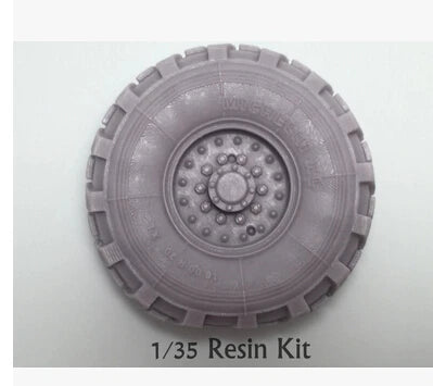 1/35 Modern Military M977 Truck Tires, Resin Model Accessory Kit, Unpainted
