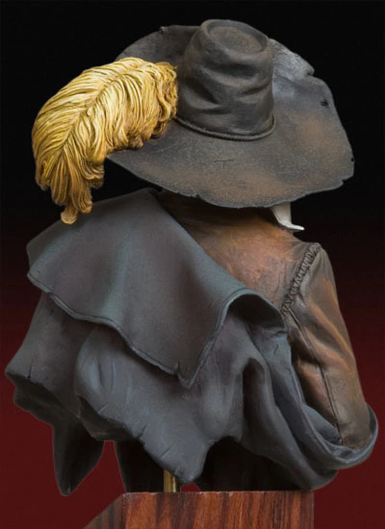 1/10 17th Century Looter, Resin Model Bust Kit, Historical Theme, Unassembled and Unpainted