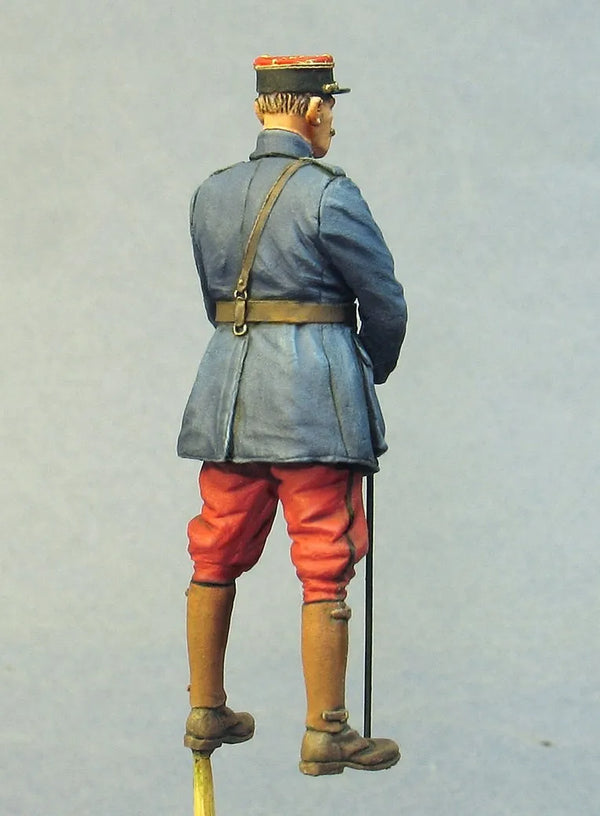 1/35 WWI French Officer, Resin Model Figure Kit, Unassembled and Unpainted