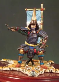 54mm Medieval Sengoku Samurai Warriors, 7 Figures, Resin Model Figure Kit, Unassembled and Unpainted