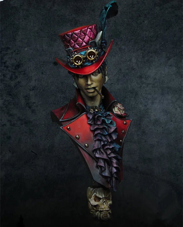 1/9 Mechanical, Resin Model Bust Kit, Fantasy Theme, Unassembled and Unpainted