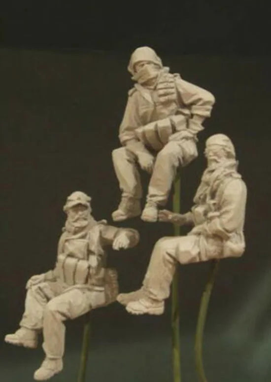 1/35 Modern US Special Forces Afghanistan, 3 Figures, Resin Model Figure Kit, Unassembled and Unpainted