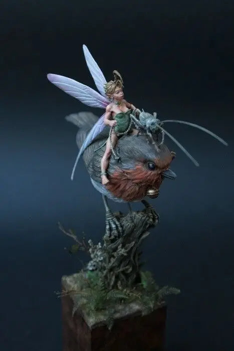 54mm Fairy, Resin Model Figure Kit, Fantasy Theme, Unassembled and Unpainted