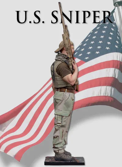 1/20 Modern U.S. Military Sniper, Resin Model Figure Kit, Unassembled and Unpainted
