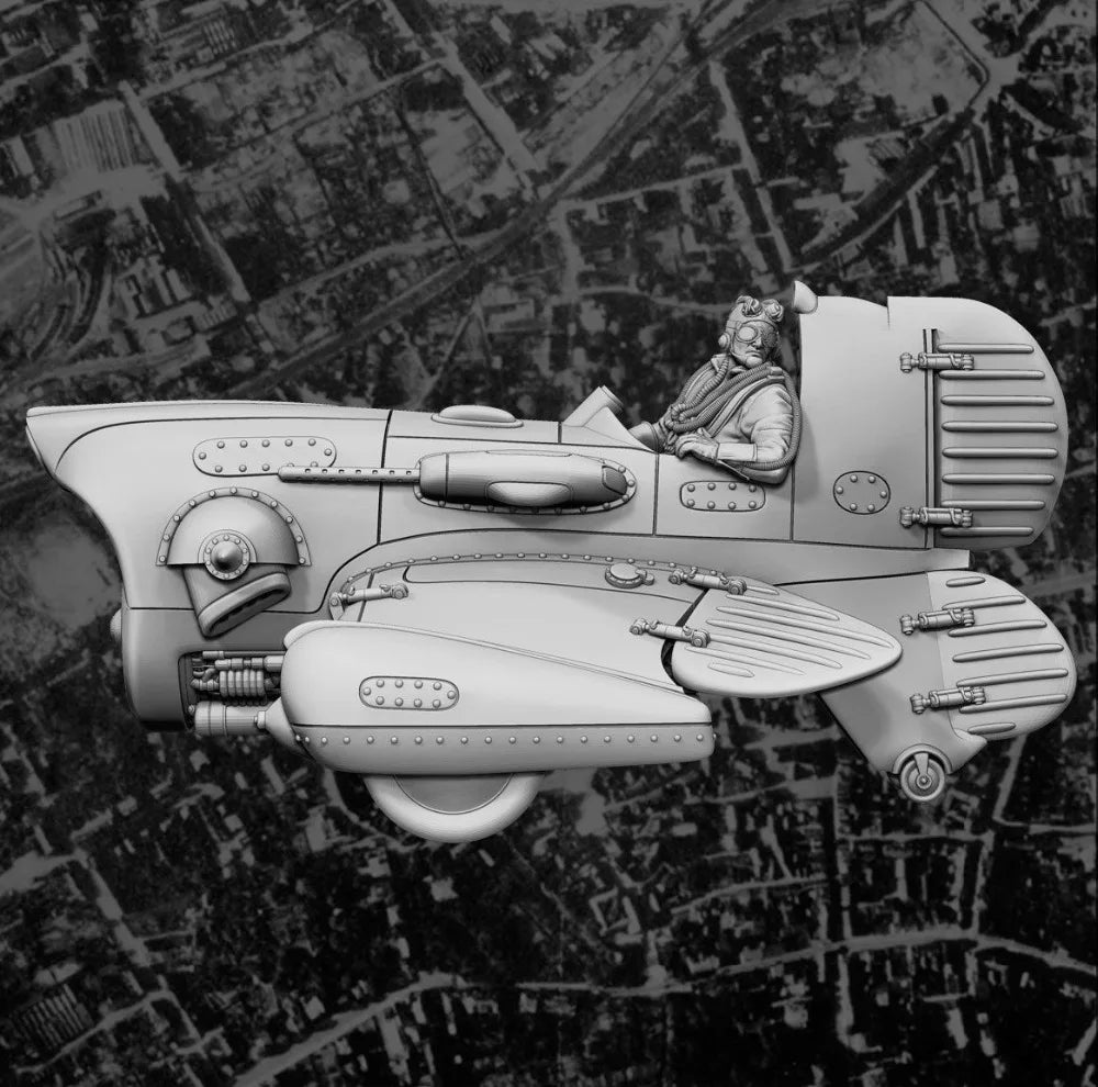 1/35 Cold War USAF RF-118A Recon Fighter, Resin Model Aircraft Kit, Unassembled and Unpainted