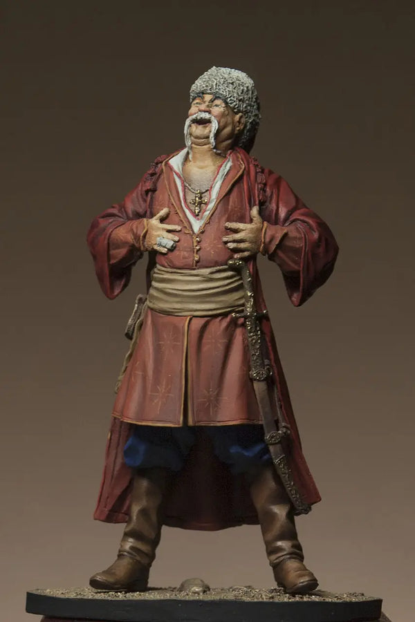 75mm Medieval Nobleman, Resin Model Figure Kit, Unassembled and Unpainted