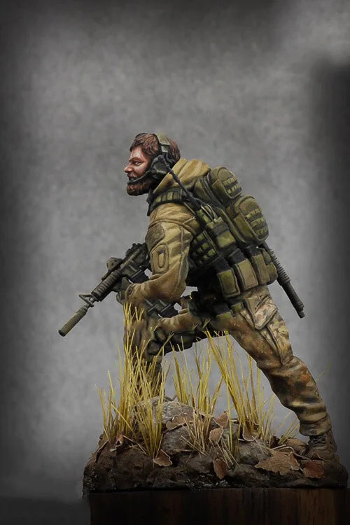 75mm Modern US Special Operations, Resin Model Figure Kit, Unassembled and Unpainted