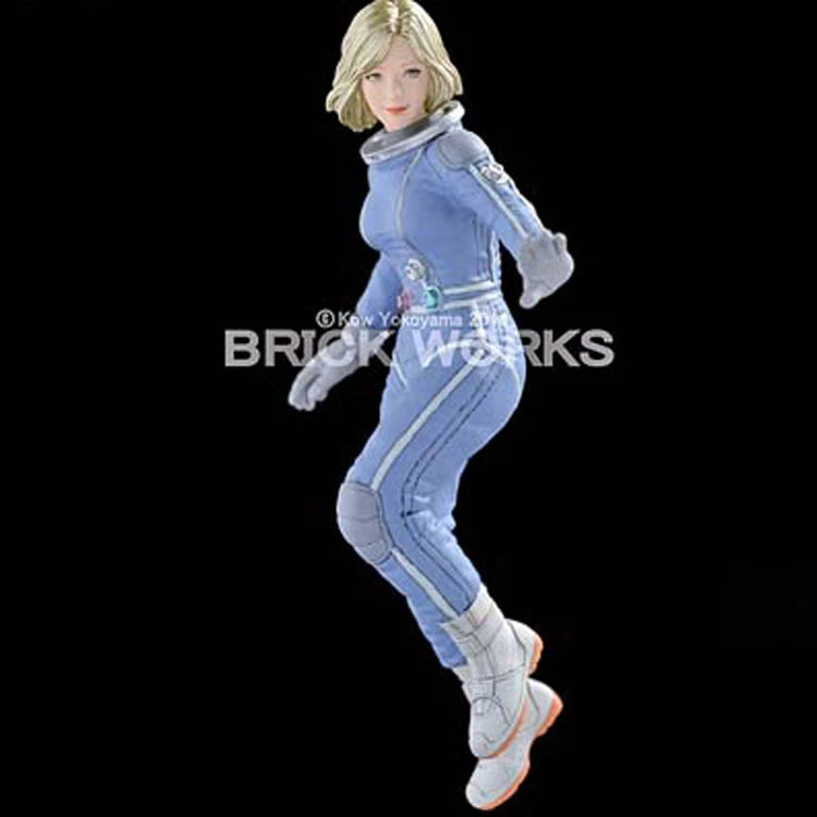 1/20 Female Cosmic Pilot, Resin Model Figure Kit, Sci-Fi Theme, Unassembled and Unpainted