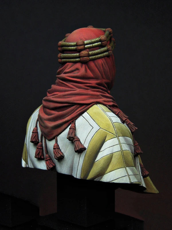 1/12 Ottoman Historical, Resin Model Bust Kit, Historical Theme, Unassembled and Unpainted