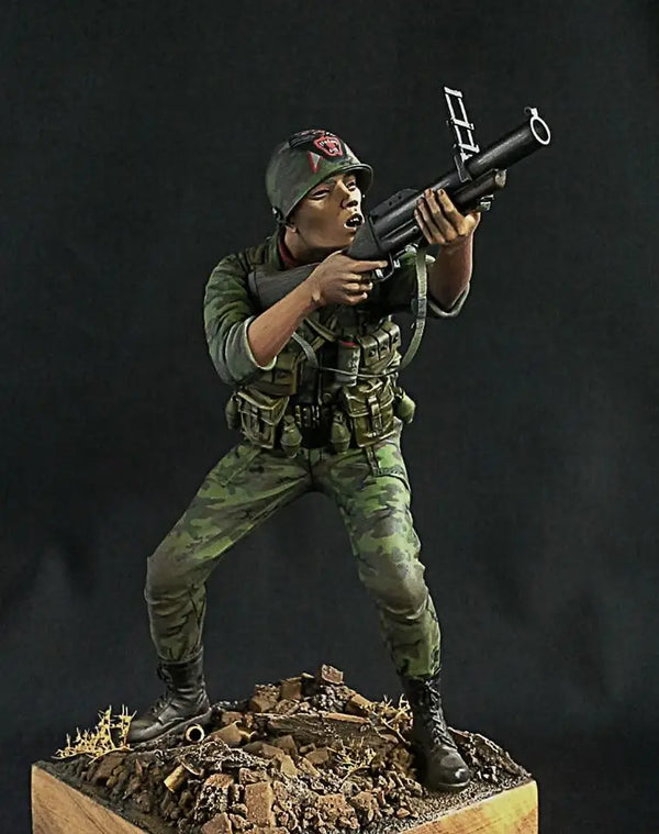 1/16 Vietnam War ARVN Ranger, Resin Model Figure Kit, Unassembled and Unpainted