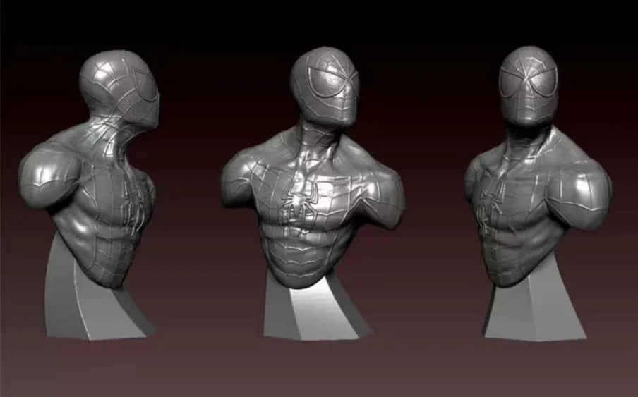 1/10 Male Anatomy, Resin Model Bust Kit, Unassembled and Unpainted