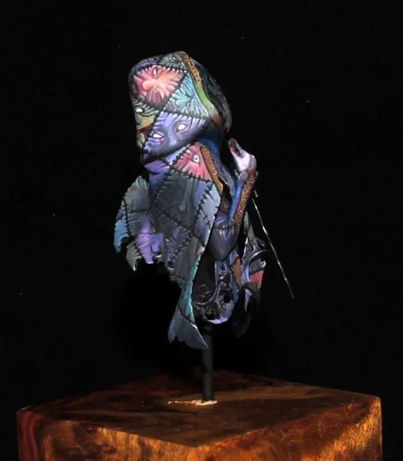 1/18 Dark Fantasy Gothic Beauty, Resin Model Bust Kit, Fantasy Theme, Unassembled and Unpainted