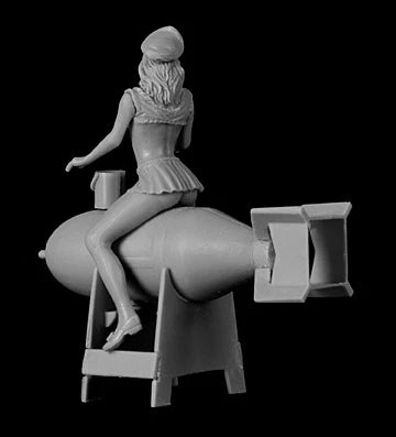 1/32 US Pin-up Girls, Resin Model Figure Kit, Unassembled and Unpainted