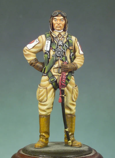 1/35 WWII Japanese Pilots, Resin Model Figure Kit, Unassembled and Unpainted