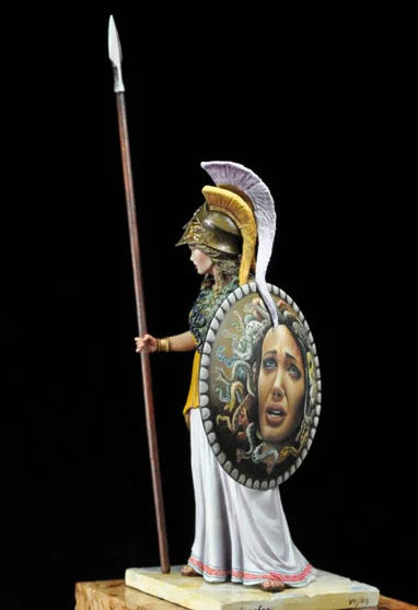 80mm Ancient Athena, Resin Model Figure Kit, Unassembled and Unpainted