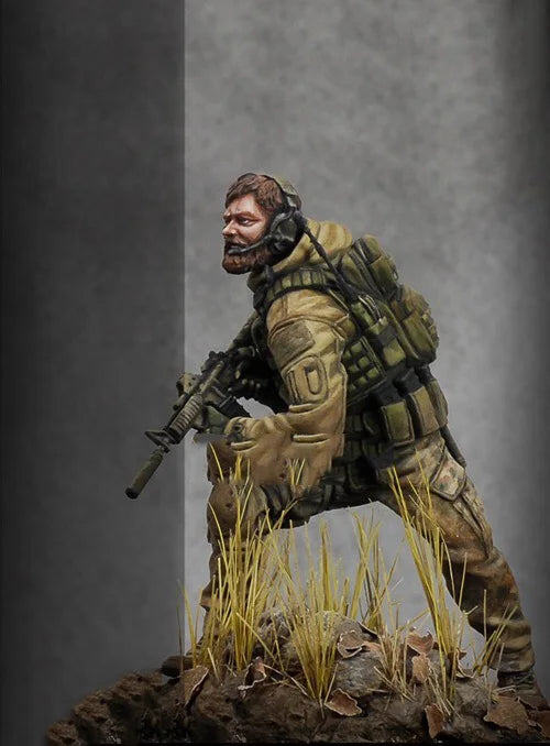75mm Modern US Special Operations, Resin Model Figure Kit, Unassembled and Unpainted