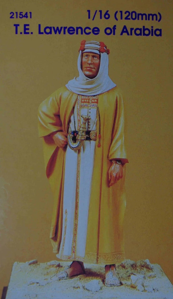 1/16 WWI British Officer T.E. Lawrence, Resin Model Figure Kit, Unassembled and Unpainted