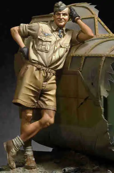90mm Female Safari Explorer, Resin Model Figure Kit, Unassembled and Unpainted