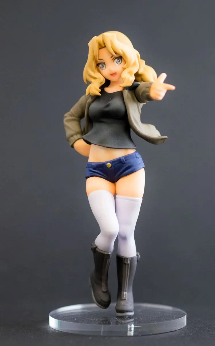 1/20 Girls and Panzer Kay, Resin Model Figure Kit, Anime Theme, Unassembled and Unpainted
