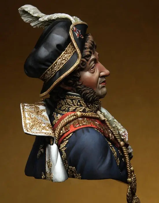 1/10 Napoleonic Joachim Murat, Resin Model Bust Kit, Unassembled and Unpainted