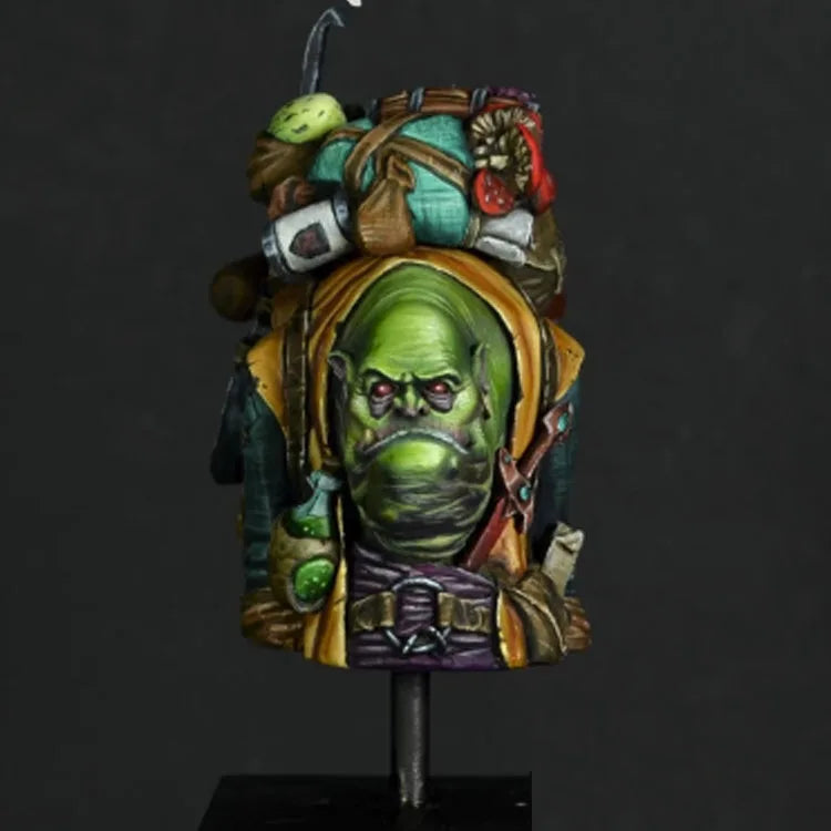 1/12 Mechanical Goblin, Resin Model Bust Kit, Fantasy Theme, Unassembled and Unpainted