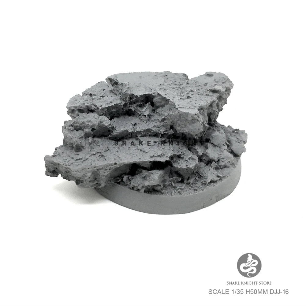 1/35 Military Platform, Resin Model Terrain Kit, Military Theme, Unpainted