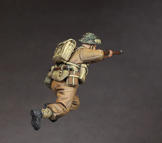 1/35 Modern British Infantry Soldier, Resin Model Figure Kit, Unassembled and Unpainted