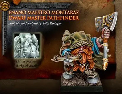 28mm Dwarven Pathfinder Heroes, Resin Model Figure Kit, Fantasy Theme, Unassembled and Unpainted
