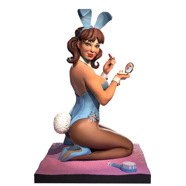 1/22 Pin-up Bunny-girl, Resin Model Figure Kit, Unassembled and Unpainted